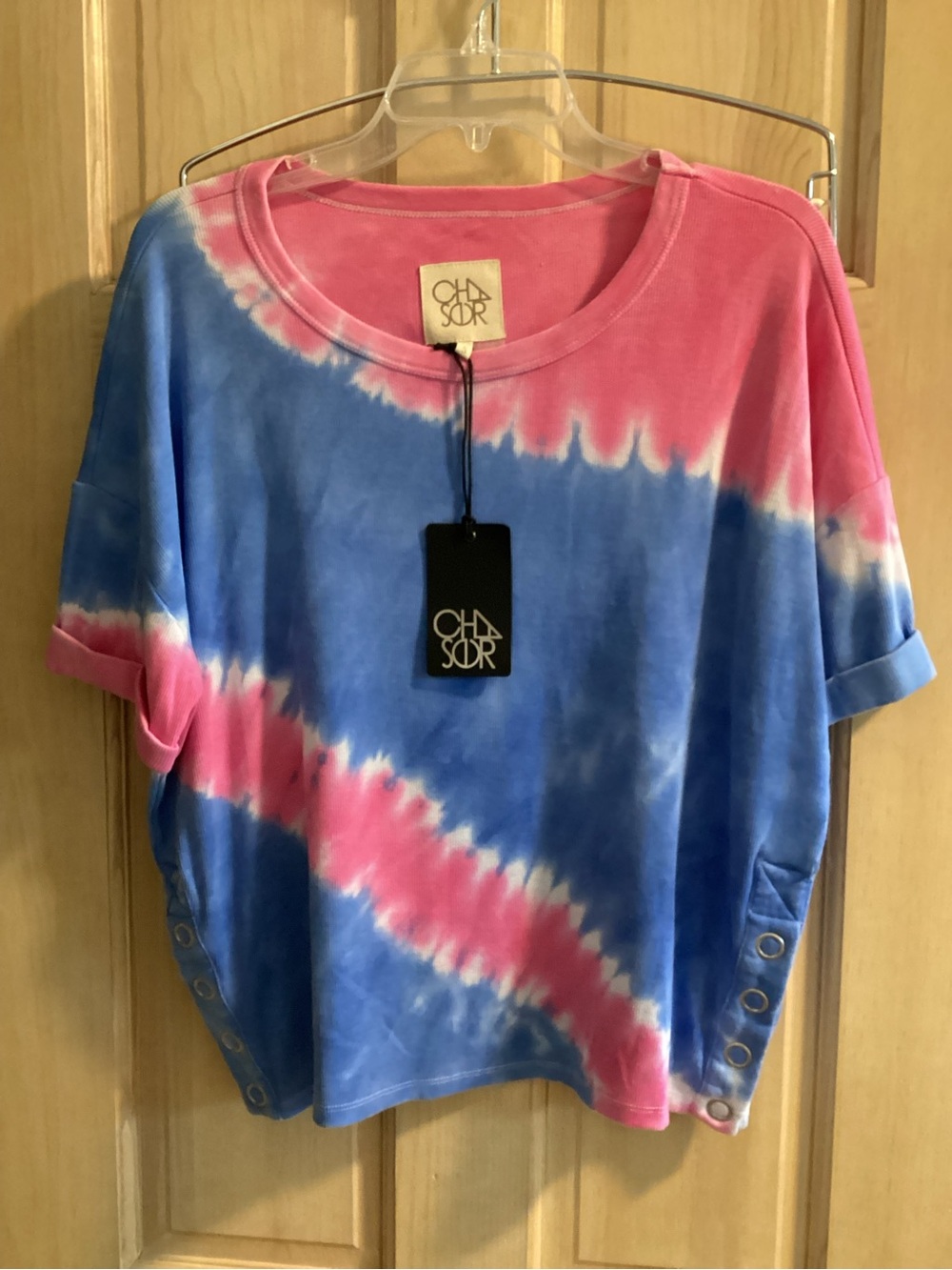 NWT CHASER Tie DYE Boxy Top, size small